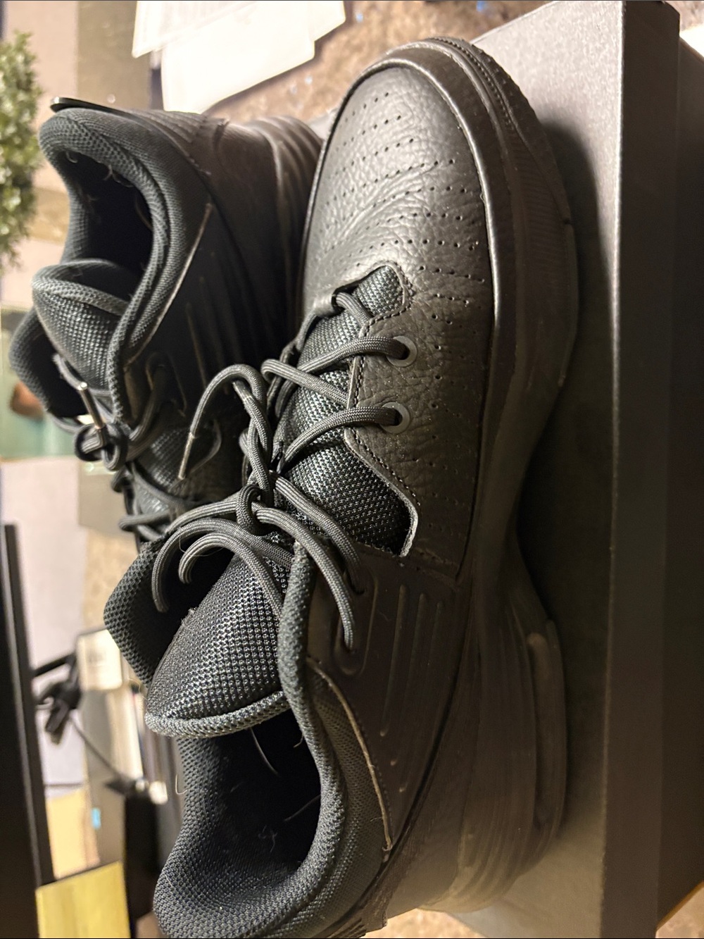 Jordan Men's All-Black Low-Top Sneakers
